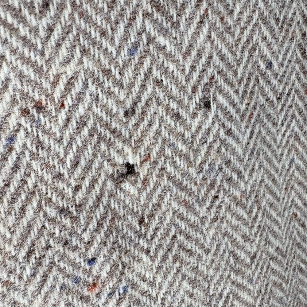 Farah Wool Herringbone Tweed Blazer 42L β Speckled Donegal Look - Picture 8 of 14